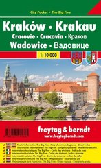 Freytag & Berndt Stadtplan Krakau, Wadowice. Krakow, Wadowice. Cracovie, Wadowice. Cracovia, Wadowice. Krakov, Wadowice.