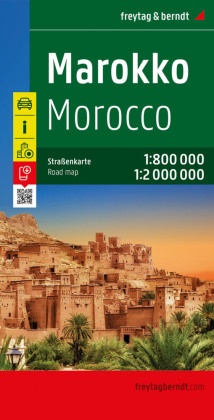 Freytag & Berndt Autokarte Marokko. Morocco. Maroc; Marocco