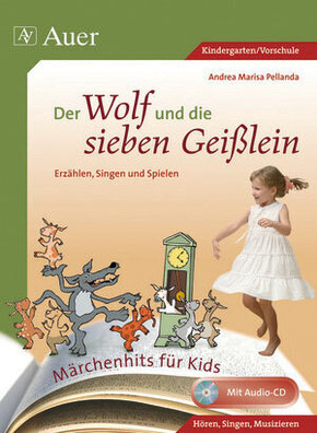 Der Wolf und die sieben Geißlein, m. 1 CD-ROM