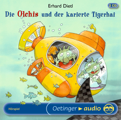 Die Olchis und der karierte Tigerhai, 2 Audio-CDs