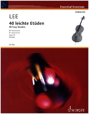 40 leichte Etüden in der ersten Lage op.70, Violoncello