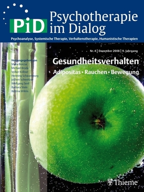 Psychotherapie im Dialog (PiD): Gesundheitsverhalten; 9.Jg.