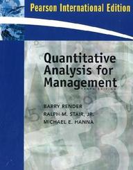 Quantitative Analysis for Management