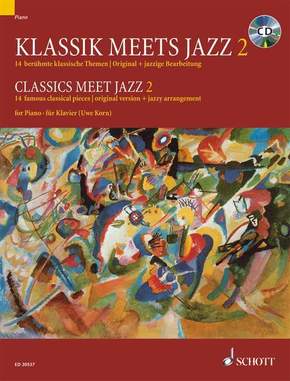 Klassik meets Jazz, für Klavier, m. Audio-CD - Vol.2