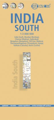 Borch Map India South / Südindien