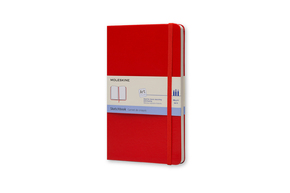 Moleskine classic Red Cover, Large Size, Sketchbook