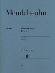 Felix Mendelssohn Bartholdy - Klavierwerke, Band I - Bd.1