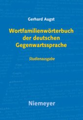 Wortfamilienw&ouml;rterbuch der deutschen Gegenwartssprache