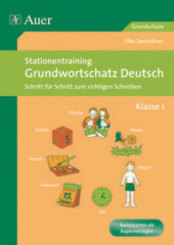 Stationentraining Grundwortschatz Deutsch, Klasse 1