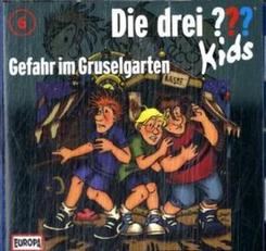 Die drei ???-Kids - Gefahr im Gruselgarten, 1 Audio-CD