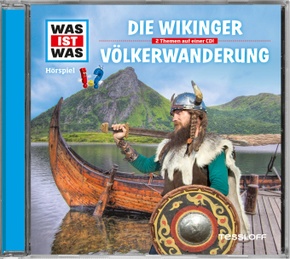 Die Wikinger / Die Völkerwanderung, 1 Audio-CD - Was ist was Hörspiele