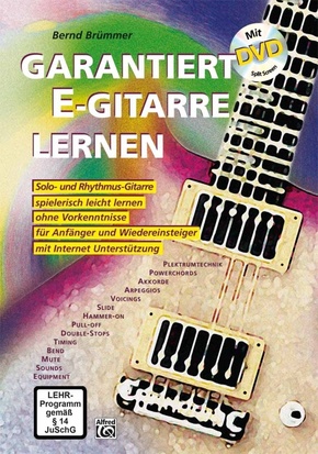 Garantiert E-Gitarre lernen, m. DVD