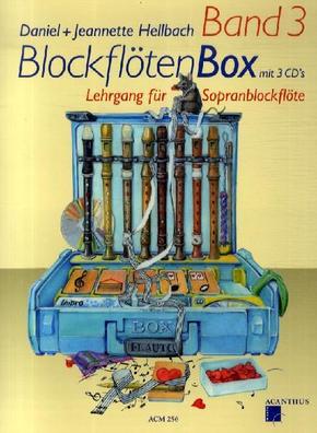 BlockflötenBox, m. 3 Audio-CDs - Bd.3