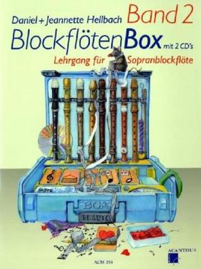BlockflötenBox, m. 2 Audio-CDs - Bd.2