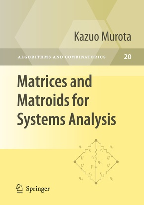 Matrices and Matroids for Systems Analysis