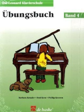 Hal Leonard Klavierschule, Übungsbuch u. Audio-CD - Bd.4