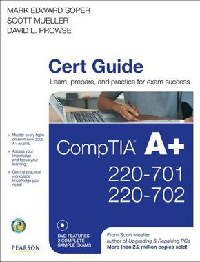 CompTIA A+ 220-701 and 220-702 Cert Guide, w. DVD-ROM