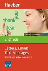 Taschentrainer Englisch Letters, Emails, Text Messages