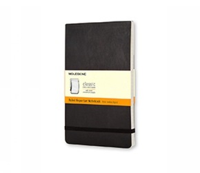 Moleskine soft, Pocket Size, Ruled Reporter Notebook black