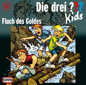 Die drei ???-Kids - Fluch des Goldes, 1 Audio-CD