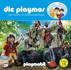 Die Playmos - Der Schatz im Dschungeltempel, 1 Audio-CD