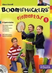 Boomwhackers elementar, m. Audio-CD/CD-ROM - Bd.1