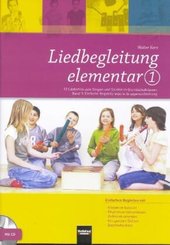 Liedbegleitung elementar, m. Audio-CD/CD-ROM - Bd.1