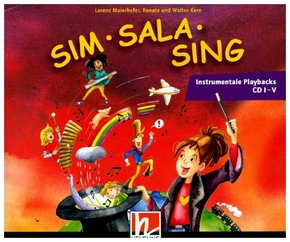 Sim Sala Sing, Instrumentale Playbacks, 5 Audio-CDs, 5 Audio-CD