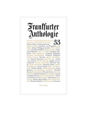 Frankfurter Anthologie - Bd.33