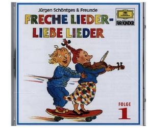 Freche Lieder - Liebe Lieder, 1 Audio-CD - Folge.1