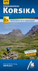 Korsika Fernwanderwege MM-Wandern Wanderf&uuml;hrer Michael M&uuml;ller Verlag