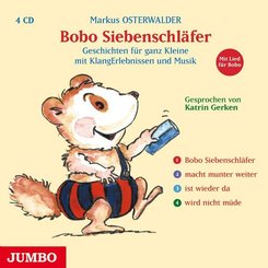 Bobo Siebenschläfer. Gesamtauflage, 4 Audio-CDs