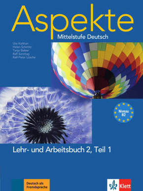 Aspekte - Mittelstufe Deutsch: Lehr- und Arbeitsbuch, m. 2 Audio-CDs - Tl.1