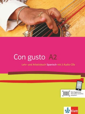 Con gusto: Lehr- und Arbeitsbuch, m. 2 Audio-CDs