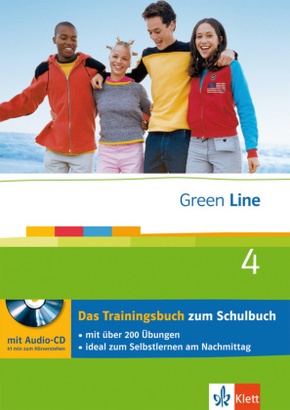 Green Line, Neue Ausgabe für Gymnasien: Klasse 8, Das Trainingsbuch m. Audio-CD