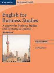 English for Business Studies (Third edition): Teacher's Book