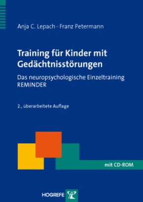 Training für Kinder mit Gedächtnisstörungen, m. CD-ROM