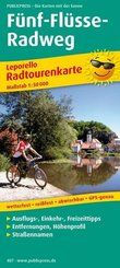 PublicPress Leporello Radtourenkarte Fünf-Flüsse-Radweg
