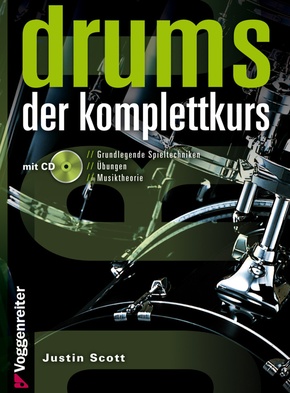 Drums. Der Komplettkurs, m. Audio-CD