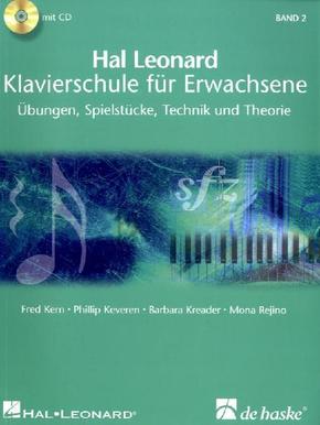 Hal Leonard Klavierschule für Erwachsene, m. 2 Audio-CDs - Bd.2