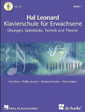 Hal Leonard Klavierschule für Erwachsene, m. 2 Audio-CDs - Bd.1