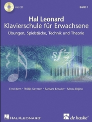 Hal Leonard Klavierschule für Erwachsene, m. 2 Audio-CDs - Bd.1