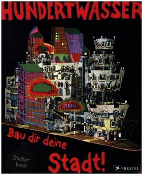 Hundertwasser, Bau dir deine Stadt!, Stickerbuch