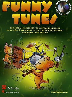 Funny Tunes, für Sopranblockflöte, m. Audio-CD