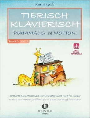 Tierisch klavierisch 2 - Bd.2