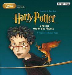 Harry Potter und der Orden des Phönix, 3 Audio-CD, 3 MP3