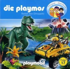 Die Playmos - Rettet den Dinopark, 1 Audio-CD