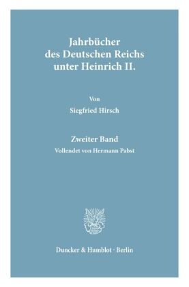 Jahrbücher des Deutschen Reichs unter Heinrich II.