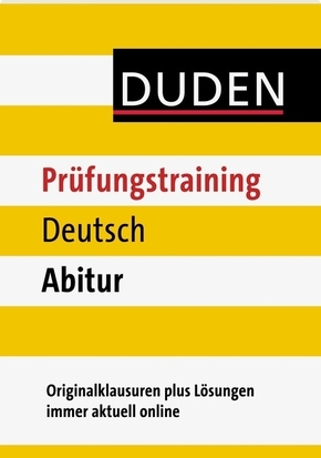 Duden Prüfungstraining Deutsch Abitur
