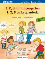1, 2, 3 im Kindergarten, Deutsch-Spanisch - 1, 2, 3 en la guardería